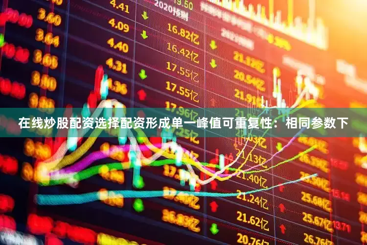 在线炒股配资选择配资形成单一峰值可重复性：相同参数下